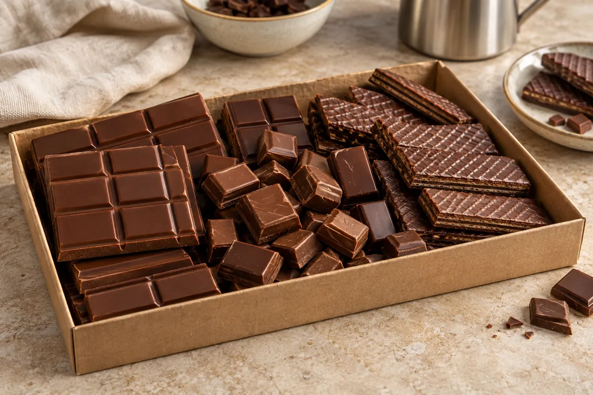 Temporary illustration: Everyday chocolate assortment inspiration